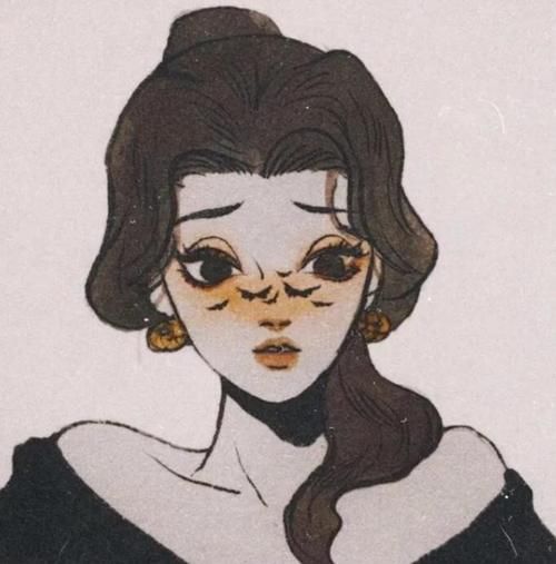 迪士尼公主画黑暗妆，艾莎女王看着像反派，但是好可爱！