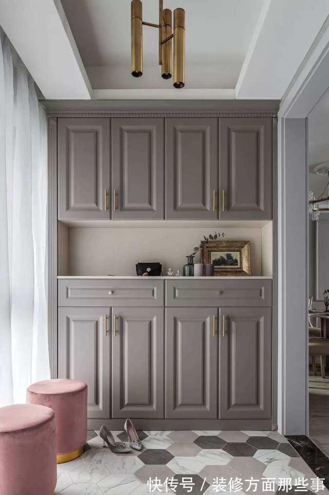 细节处|128平美式轻奢风三居室看起来就非常有档次,真是让人羡慕!