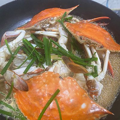 红焖梭子蟹|红焖梭子蟹