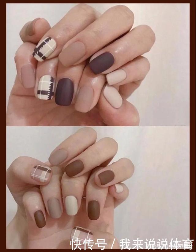 指甲|高级感超强的磨砂美甲，显白又显气质，哪个仙女不爱呢