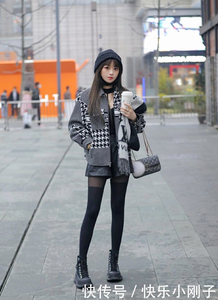 冬天街头的外套,不要臃肿不要温度,就是要美美的时尚感