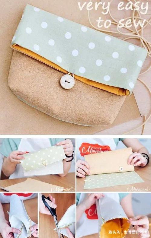 23种手工布包的做法，承包所有的收纳，旧衣服就能做，附教程