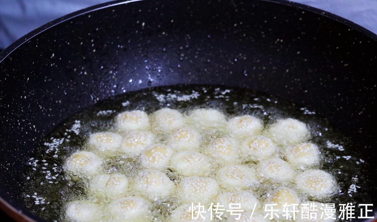 面团子|好吃可口的北京小吃开口笑,制作简单,营养健康