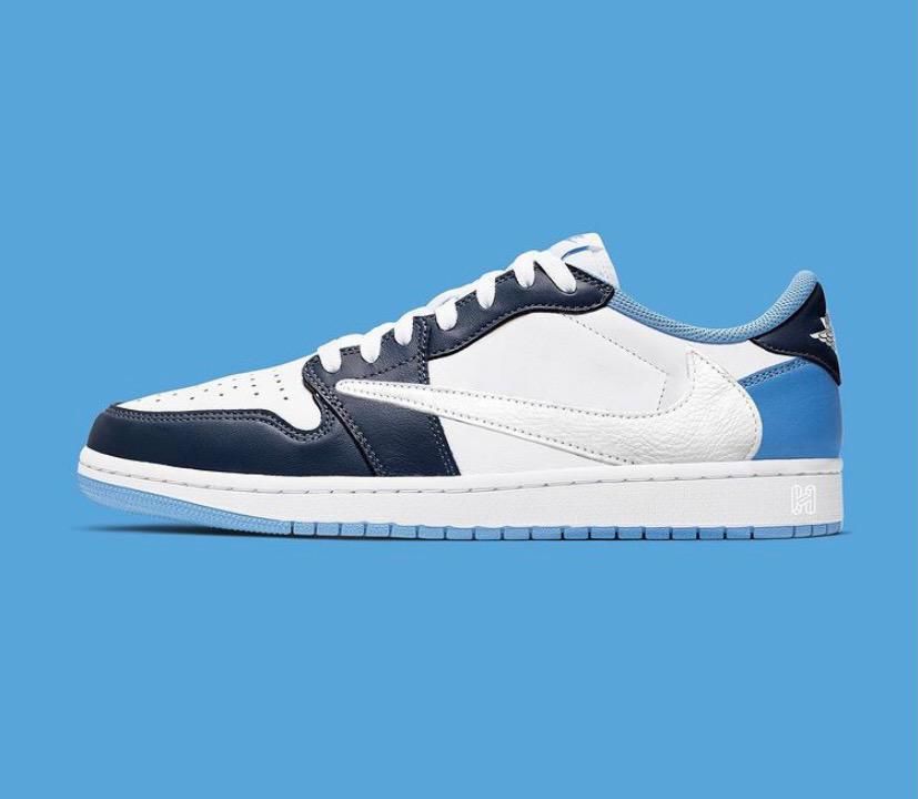 鞋王即将回归？UNC主题配色TS x AJ1今年将强势登场