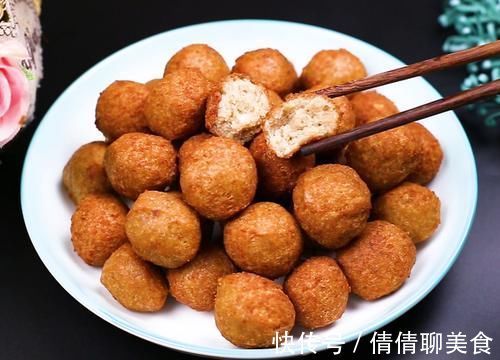 谨记|炸猪肉丸子时，谨记“2不放、加3样”丸子外焦里嫩，放凉也不硬