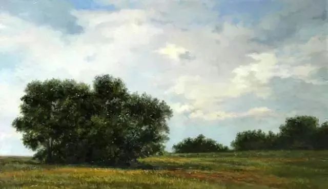 绘画|俄罗斯 爱德华·巴诺夫 ?的风景油画,好美