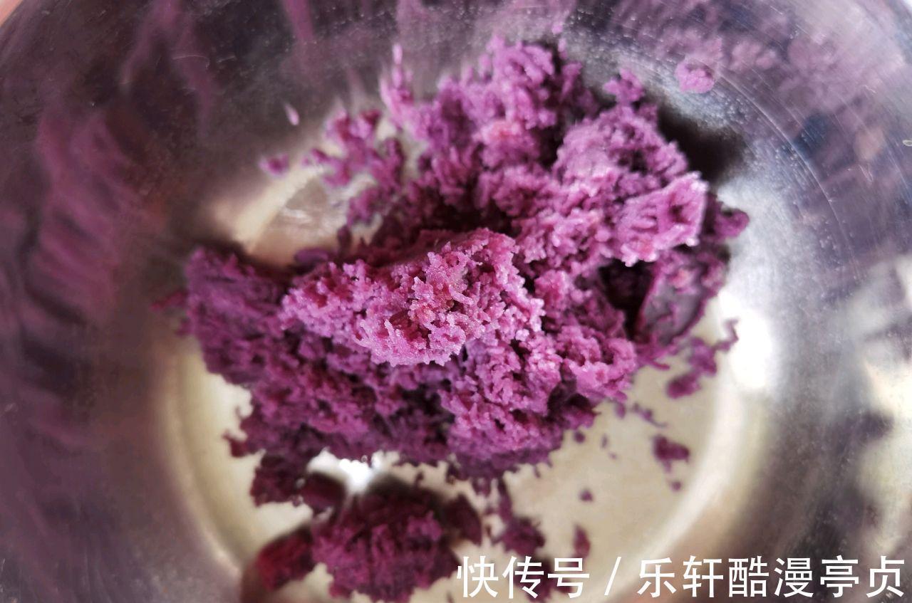 紫薯|美食小甜品香甜紫薯曲奇，软糯可口，很快就能上手