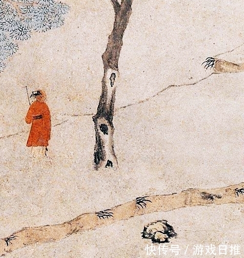 风格&简单中透着雅致,王綦绘《观山图》