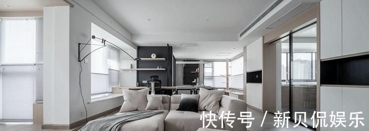 装修|他买下118㎡三室当婚房,拒绝土味装修,现代简约清爽大气,美极了