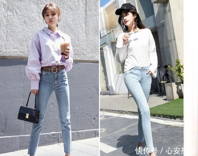 冬天|冬天还在穿打底裤?今年流行这5种颜色牛仔裤,改变你的穿着搭配