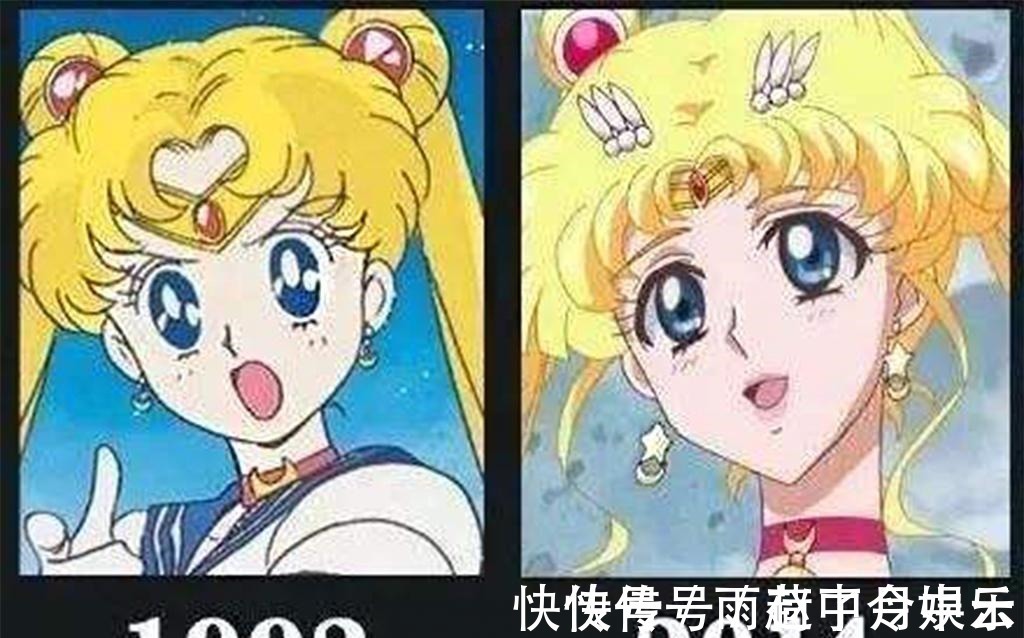蜡笔小新|动漫角色“整容史”,网红脸型成为主流,柯南却退化成“猿人”!