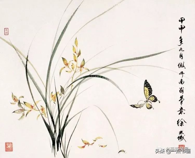 荷花|徐书城画荷花，工写结合，别具一格