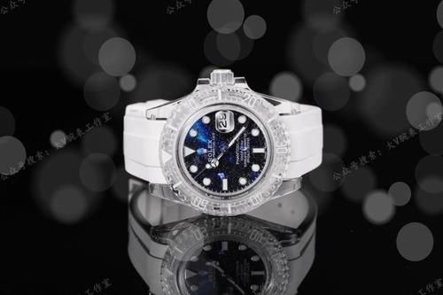 大v腕表 透明水鬼的独特魅力！水鬼改装透明水晶款表壳展示星辰大海！水晶水鬼