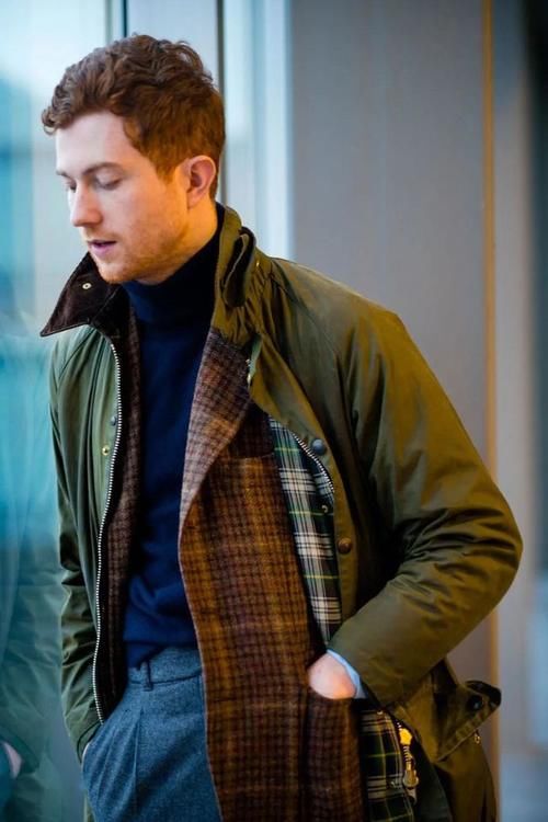 绅士|敢在西装外面穿外套的男人，成熟魅力十足，太赞了！