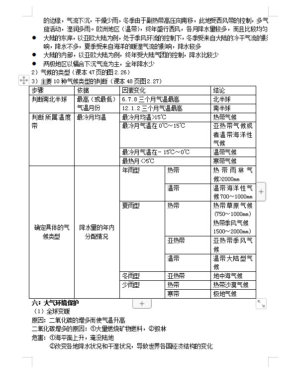 高一到高三，最全地理基础知识汇总，高中地理总复习必备资料！