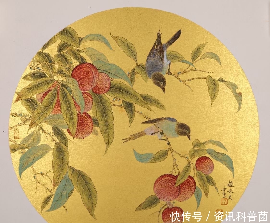 花鸟画|画坛才子赵永夫花鸟画作品，第十七期