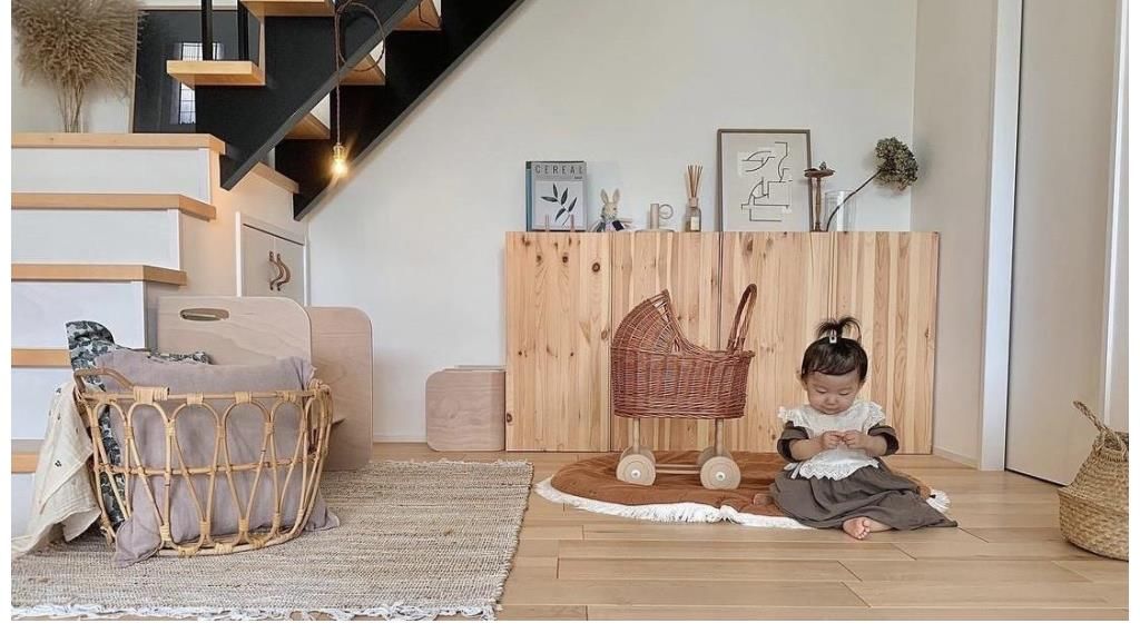 养眼|两个娃还能保证屋子干净不乱,家居布置得整洁温暖,看着就舒服!