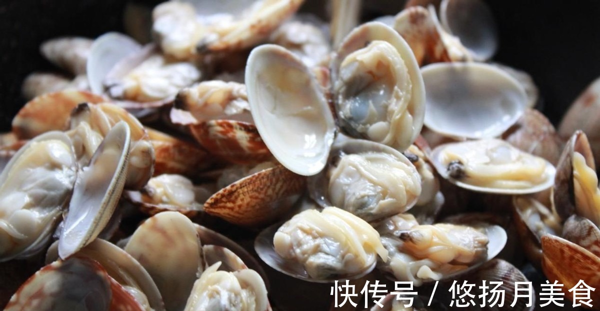 鲜美|花甲营养丰富,味道鲜美,酸辣味好吃到舔手指!