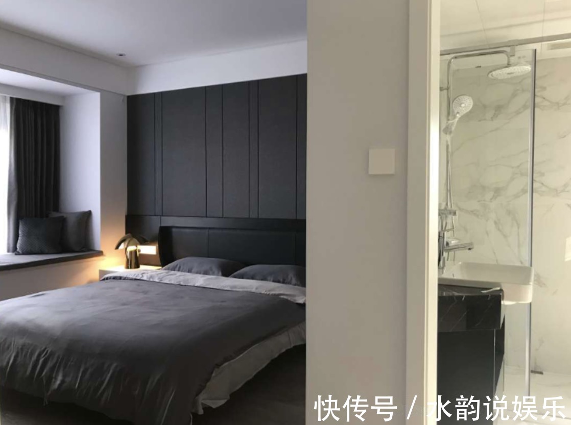 床头|传统装修不高级试一试极简风格设计，收纳藏而不露，场面大气