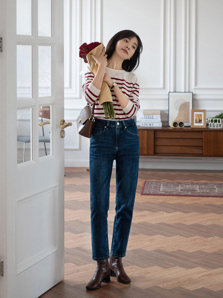 牛仔裤 冬日也想秀出大长腿?看看这五条牛仔裤吧,休闲感满分更显腿长!