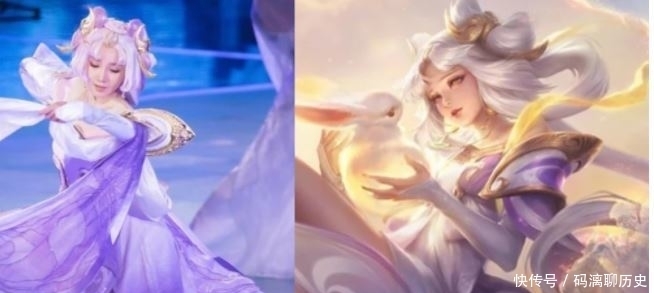 女神|明星cos王者荣耀，蒋梦婕的王昭君像冰雪女神，看到最后酸了！