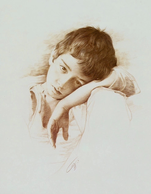 艺术家!伊朗艺术家莫提.Katouzian 素描作品欣赏