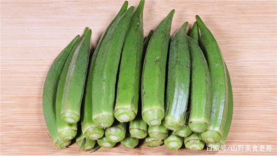 羊角菜|秋葵最忌焯水,大厨教你正确做法,鲜香脆嫩还入味,营养又解馋