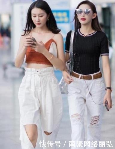 街拍:清纯可爱的邻家女孩,清新优雅,不失女人味