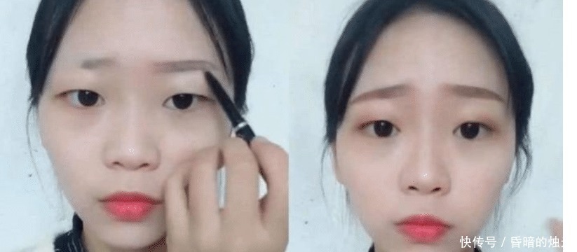 嘴角|小学生偷用妈妈化妆品,半张脸“毁了”,网友看到嘴角笑死我了!