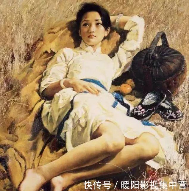 油画|她曾在少女时为艺术献身,画多幅人体油画,成一线女星后卖出千万