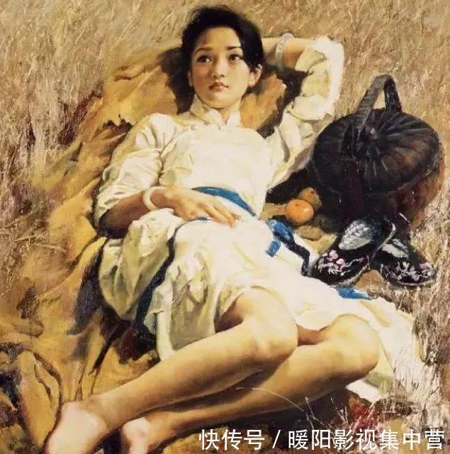 油画|她曾在少女时为艺术献身，画多幅人体油画，成一线女星后卖出千万