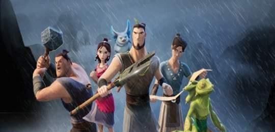 应龙#西游记中,大禹是凡人,为什么拿得动孙悟空的金箍棒?原因很简单