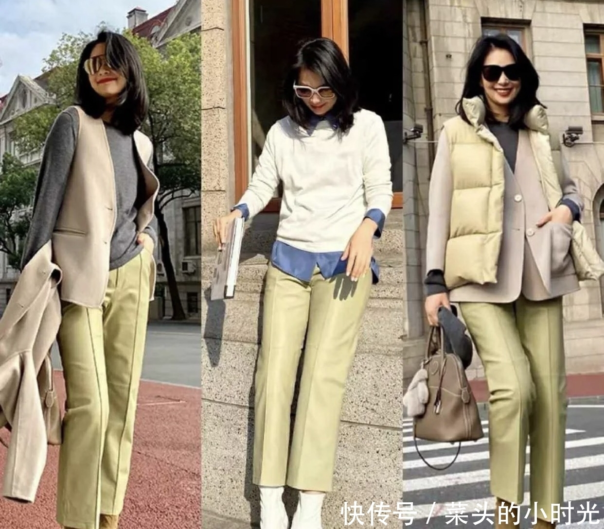 成熟女性穿衣有质感,要注重颜色的搭配,简简单单才最高级