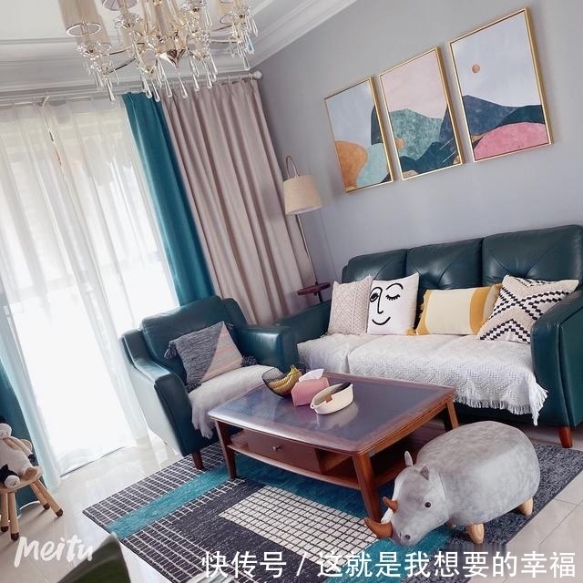 电视柜|一家三口的新房,很漂亮,不做电视墙,女儿特别高兴,忍不住晒晒