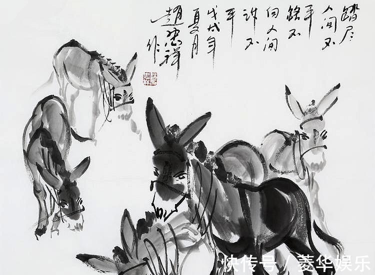 艺术品&赵忠祥师承黄胄,生前书画卖几十万,如今却没人要,水平到底如何