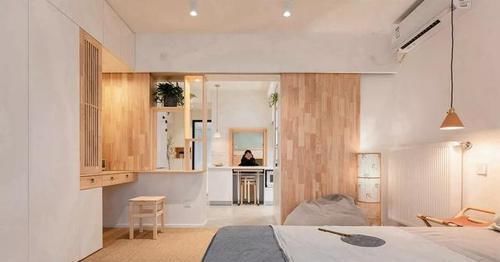 书桌|45㎡网红学区房,一家三口毫不拥挤,还有儿童游乐场