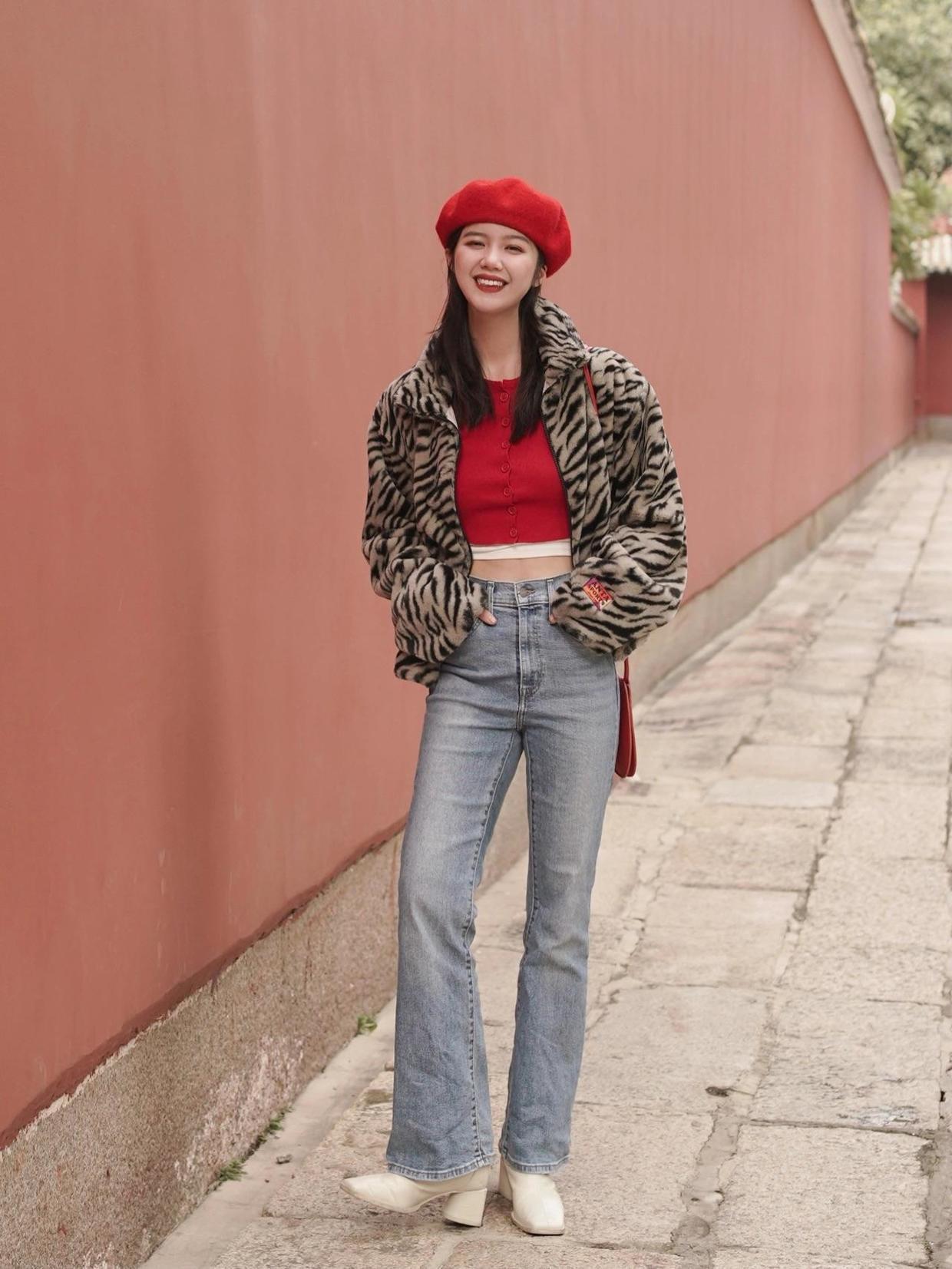穿搭|想要穿出独特个性?试试豹纹外套吧!扑面而来的野性美