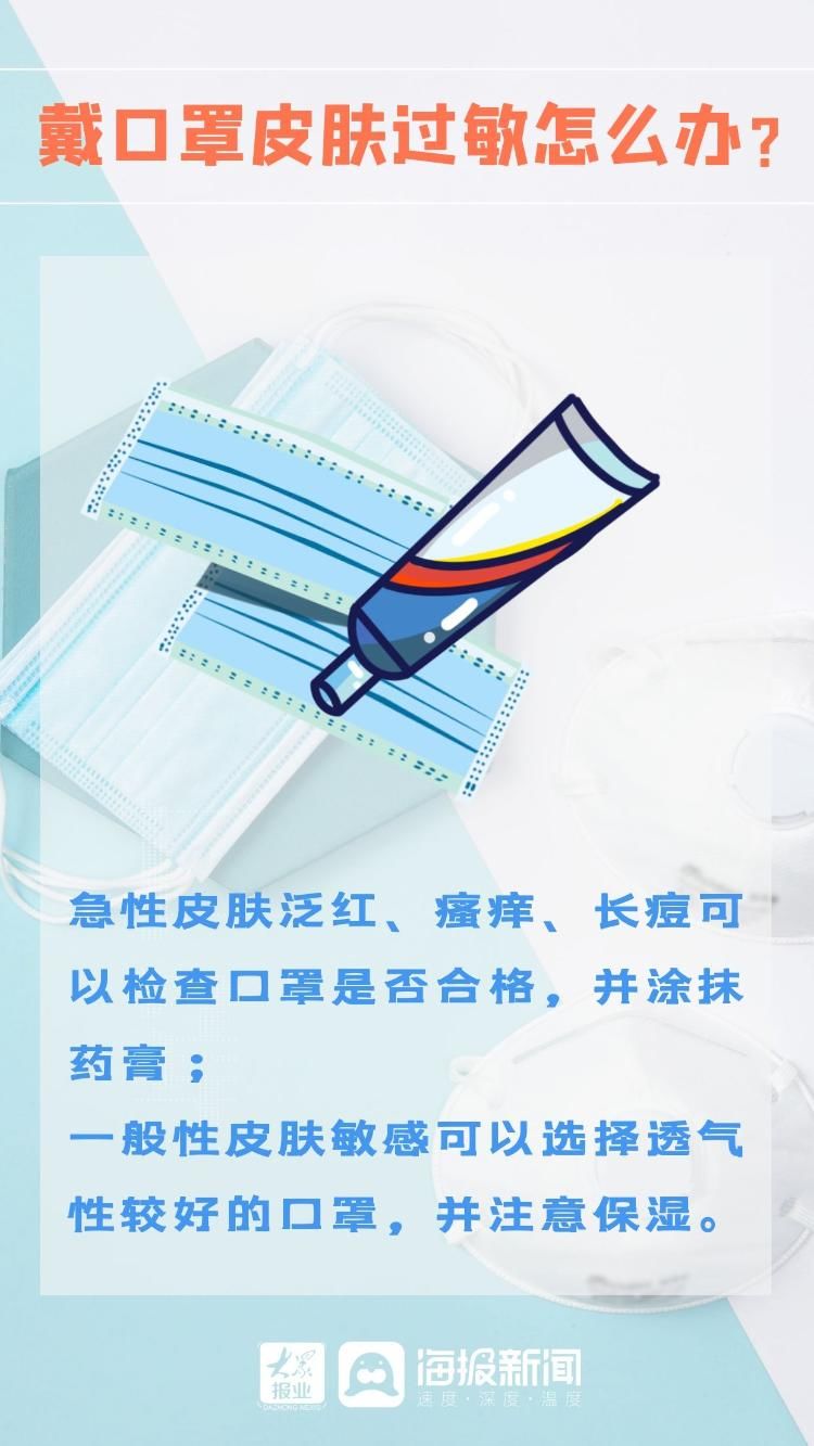 小知识|戴口罩眼镜起雾、皮肤过敏怎么办？快来了解关于口罩的实用小知识