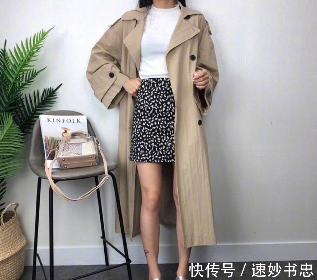 简约 风衣,我喜欢这样穿!简约精致又贼拉风,上街后非常吸睛!