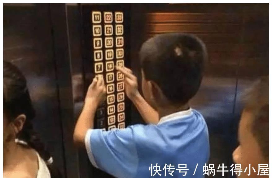 成方圆|“我不是你爹不惯你”,男子出电梯被熊孩子使绊子,转身回踹一脚