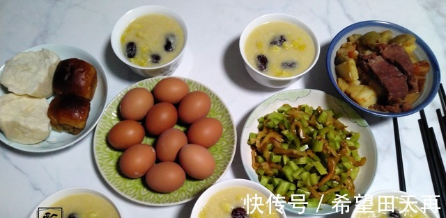 自从婆婆来了，早餐简直做成自助餐，网友婆婆还缺儿媳妇吗！