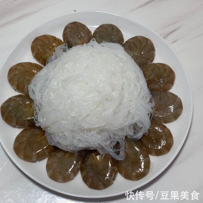 植物油|#巨下饭的家常菜#蒸蒜蓉粉丝大虾