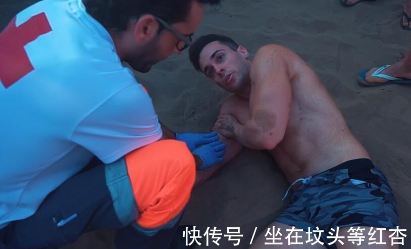 相撲|沙灘男孩向公眾挑戰相撲？獲勝者獎勵200歐元，卻不料二頭肌撕裂