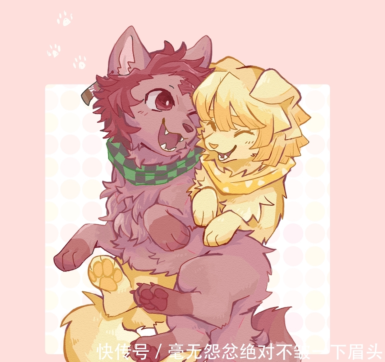 Pixiv,兽人化的动漫主角么,还能认出来么