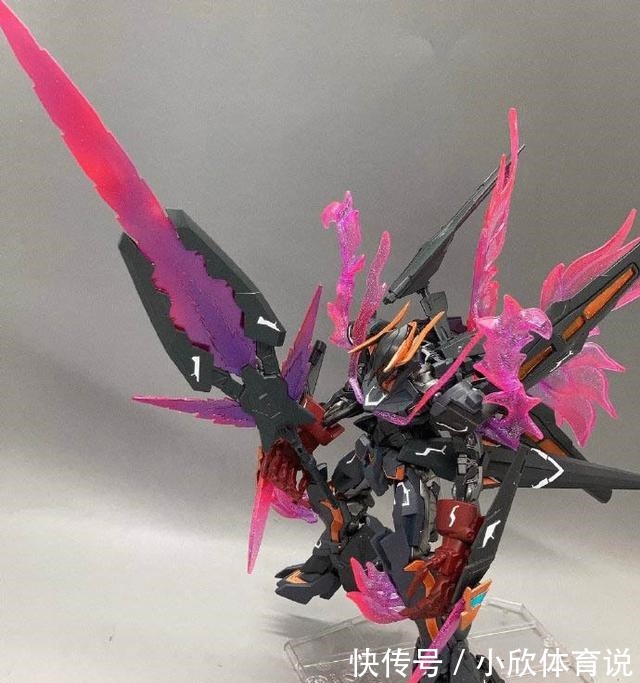 模友|透明件是主体魔王异端高达模型!