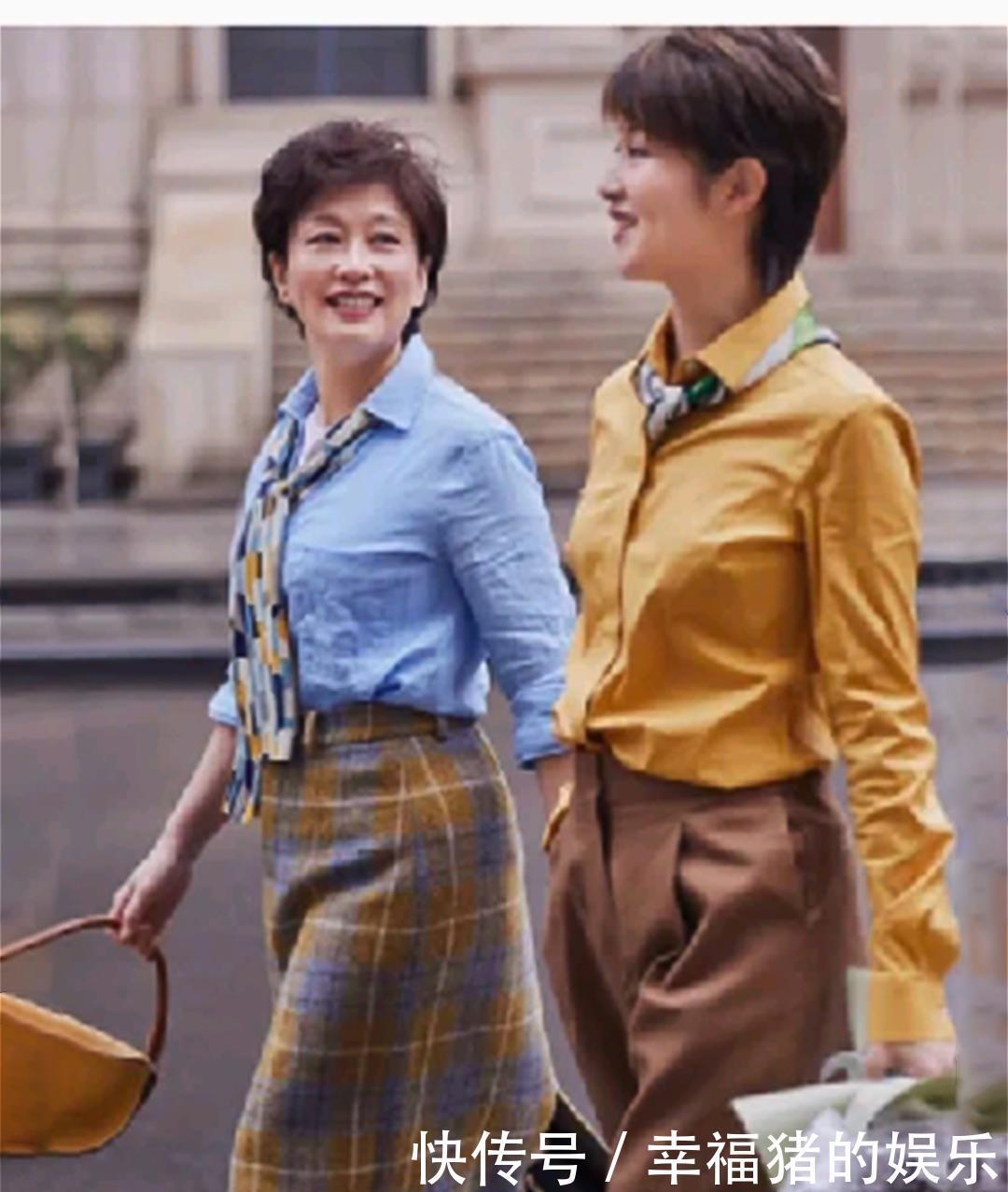 女人|六十岁的女人，穿衣更要精神点！教你“里外搭配法”，时髦又减龄