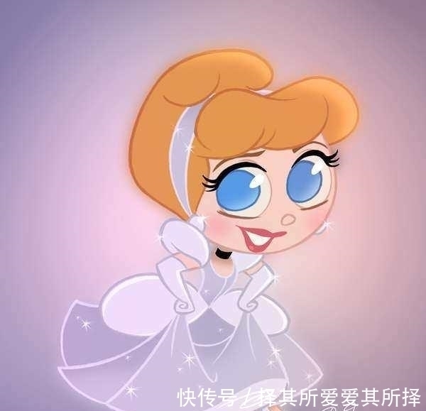 精灵|当迪士尼公主变成精灵,乐佩公主活泼俏皮,爱丽儿太可爱了