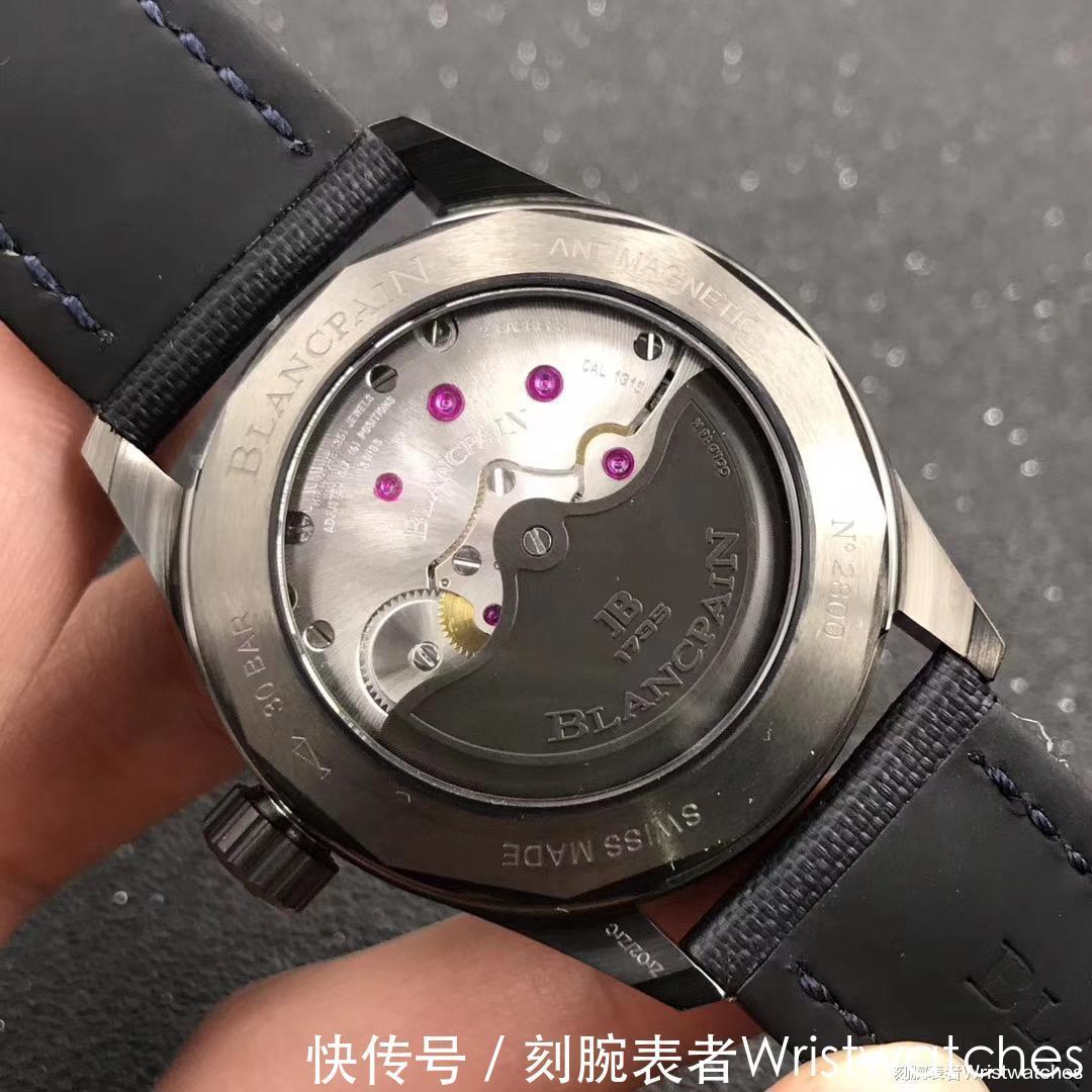 详解|GF厂宝珀五十噚蓝面「灰色陶瓷」做工详解,超越ZF五十噚?