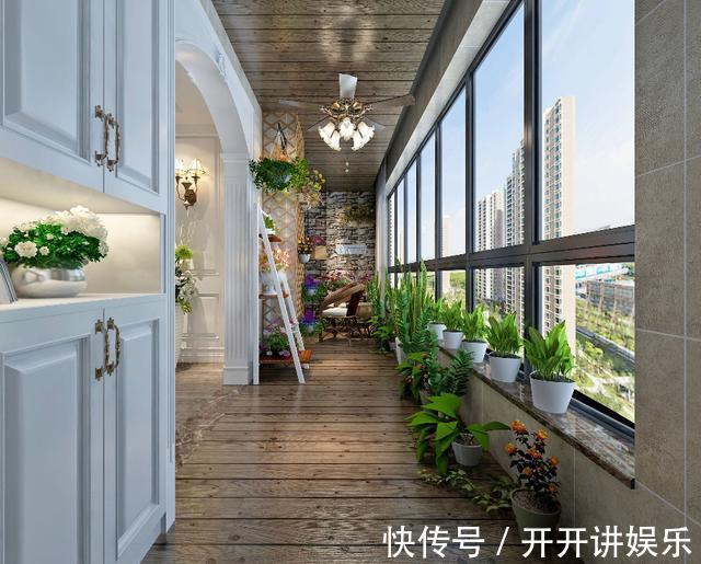 防腐木地板|阳台坚持不贴砖,原来有这好东西来代替,5大好处实用极了