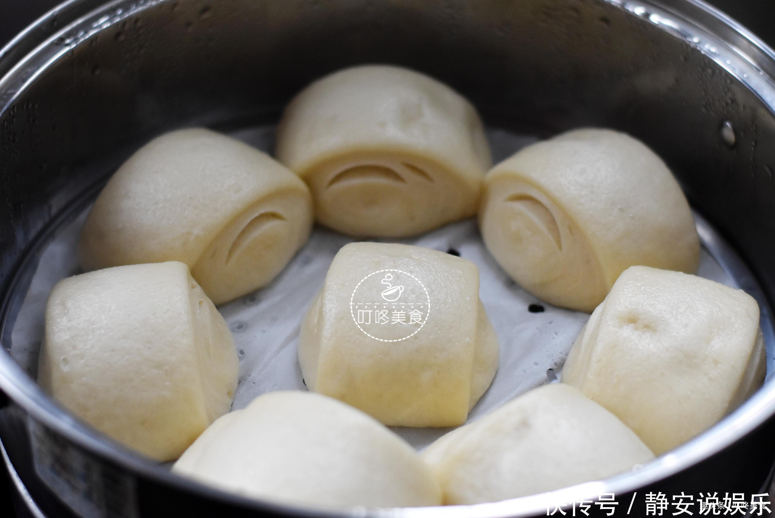 冷天蒸馒头,总是发酵不起来多做这2步,馒头又白又软发酵特快